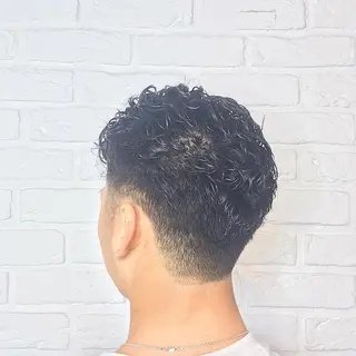 パーマ メンズ メンズサロンLOSS所属・メンズサロン rootのヘアスタイル