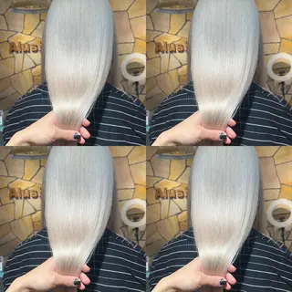 セミロング カラー レイヤー×髪質改善 マネージャー安藤光司のヘアスタイル