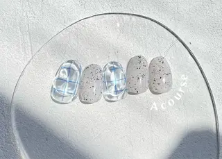 ネイル 0203ムニムサン 💙Honokaのネイルデザイン