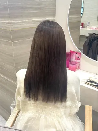 セミロング NANA🍊/熊谷 /縮毛矯正/髪質改善のヘアスタイル