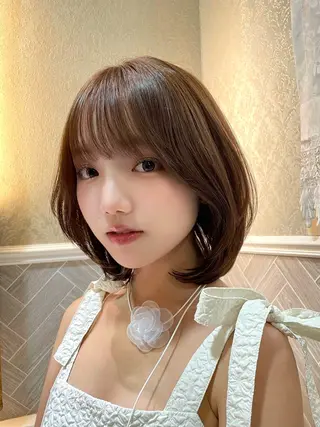 ミディアム ボブ艶髪💗 Misoraのヘアスタイル