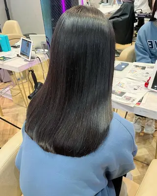 ロング enn to yuu所属・KURENA ♡sexy女子製造機のヘアスタイル