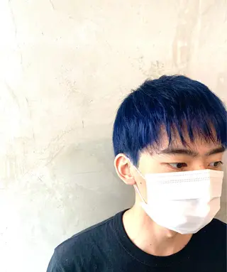 ショート カラー メンズ 立川/シールエクステ /みづきのヘアスタイル