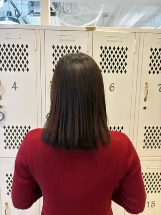 ミディアム カットモデル 無料🌼岩山のヘアスタイル