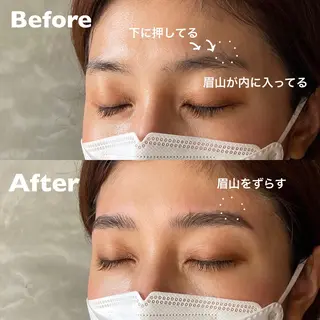 パーマ マツエク・マツパ AIRYVEIL所属・Uehara Tomomiの眉毛・アイブロウイメージ