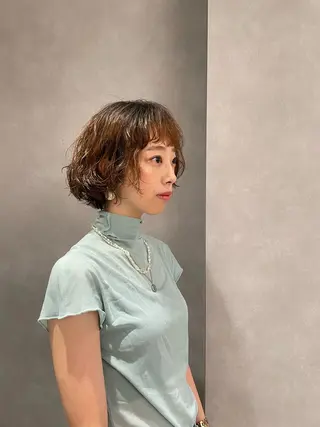 パーマ SALOWIN新宿三丁目East3階所属・佐々木悠人/新宿/ ショートヘア/メンズのヘアスタイル