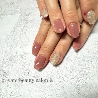 ネイル private beauty salon &所属・＆草津店 田中 歩のネイルデザイン