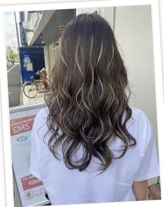 ミディアム カラーリスト菅澤 岳のヘアスタイル