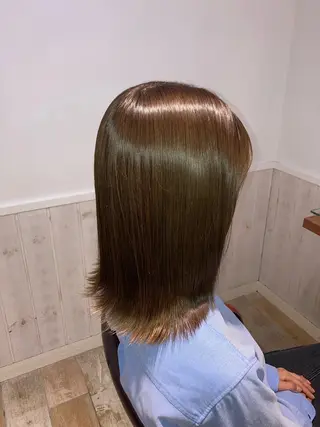 ミディアム カラー 🫧ゆうき🪽 髪質改善/ハイライトのヘアスタイル