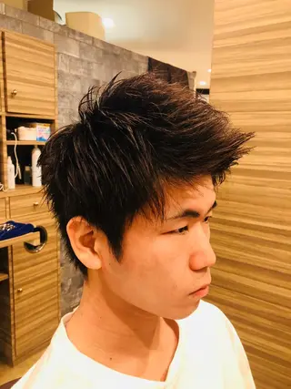 ショート メンズ 銀座マツナガ所属・立野 椋大のヘアスタイル