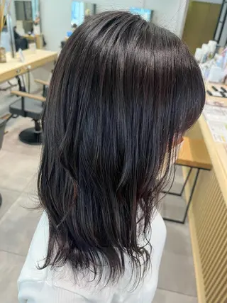 セミロング カラー おおや みゆのマツエク・マツパデザイン