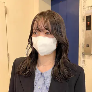 セミロング カラー RYOMA/ 似合わせ🎧🤍のヘアスタイル