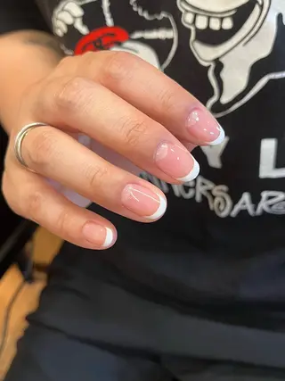 ネイル pu+on. nailworks所属・fuyumi / ニュアンスネイルのネイルデザイン