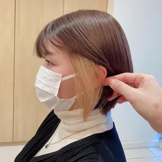 ショート カラー 縮毛矯正職人/艶髪 ✨️村上 渉のヘアスタイル