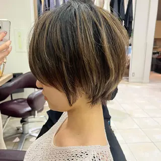 ショート カラー 🫧ショート/メンズ /mana🫧のヘアスタイル