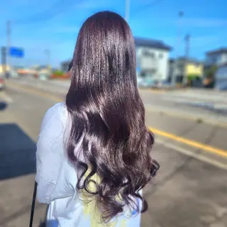 ロング カラー O.hair designers所属・シールエクステ🎀 ホシノ🕒ユウカのヘアスタイル