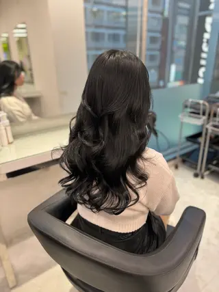 ロング 【似合わせカット】 大塩恭平のヘアスタイル