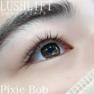 マツエク・マツパ Pixie Bob 🐈‍⬛　位田のヘアスタイル