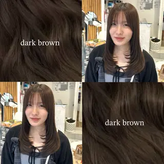 ロング 韓国ヘア ‎🤍KANA🎀のヘアスタイル