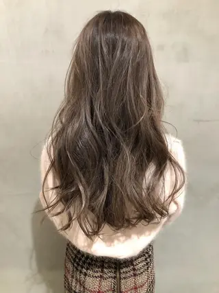 ロング カラー 大西 直人のヘアスタイル