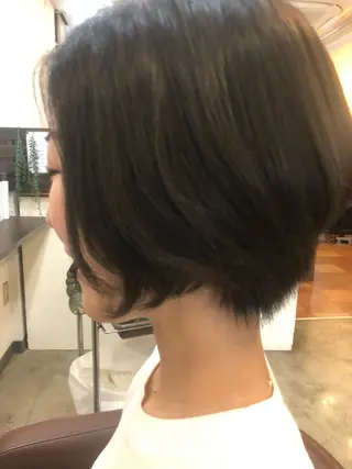 ショート マンツーマン施術 ISSHKIのヘアスタイル