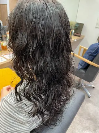 セミロング パーマ Toiro 横浜所属・🎀レイヤー/パーマ カラー/ai🎀のヘアスタイル