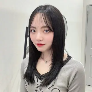 カラー SOYON ayaのヘアスタイル