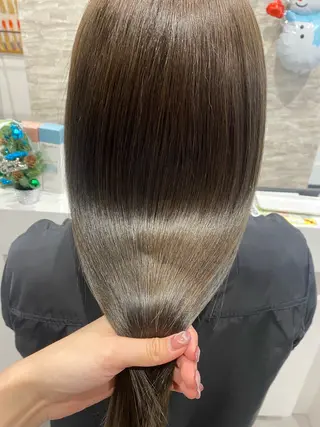 ロング JILL    hair所属・maki💖 ボブ/縮毛矯正のヘアスタイル