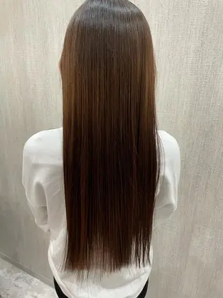 ロング 髪質改善/縮毛矯正/ 韓国ヘア/店長敦士のヘアスタイル