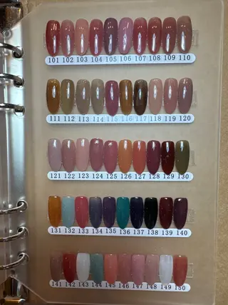 カラー Umi Nail Salon パラジェル登録店所属・あやや Nailのネイルデザイン