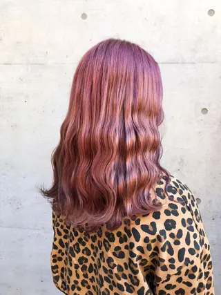 セミロング カラー ヘアアレンジ ALLY（アリー）所属・ミニモお気に入り数 No.1宍戸雄弥のヘアスタイル