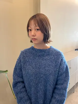 ミディアム NOUSHAIRDESIGN所属・nous/ rinのヘアスタイル