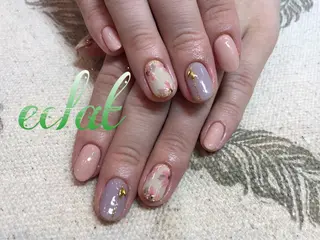 ネイル センター南 eclatのネイルデザイン