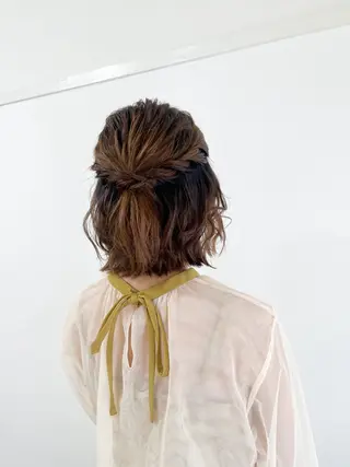 ミディアム ヘアセットサロン /上坪愛美のヘアスタイル