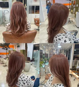 セミロング 大宮｜メンズカット ダブルカラー｜パーマのヘアスタイル