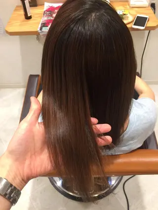 ミディアム ツヤ髪専門美容師 桑原 和誠のヘアスタイル