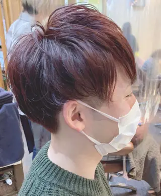 ショート カラー メンズ 🌿ヤマグチ ユウキ🌿のヘアスタイル