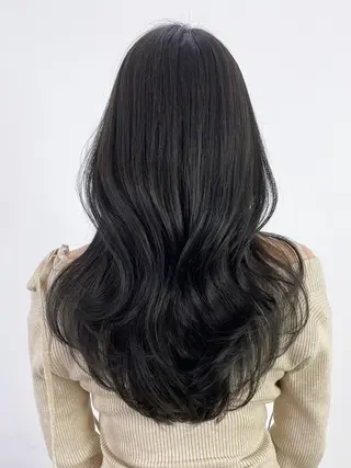 セミロング カラー ITbyALBUM 松戸のヘアスタイル