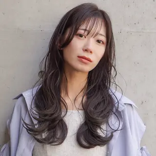 ロング 池田識之 髪質改善のヘアスタイル