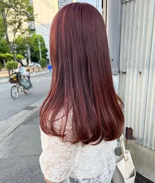 ロング カラー カラーモデル🪄 ひなのヘアスタイル