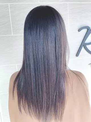 セミロング カラー パーマ ヘアアレンジ Roijir所属・roijir ロイジーのヘアスタイル