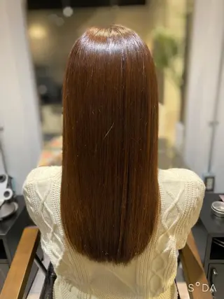 セミロング 美髪✨LAKOLA  池袋✨のヘアスタイル