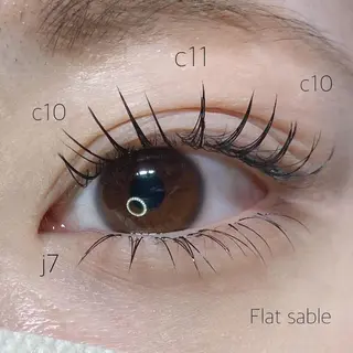 マツエク・マツパ アイブロウ TOPアイリスト ふたつぎちさとのマツエク・マツパデザイン