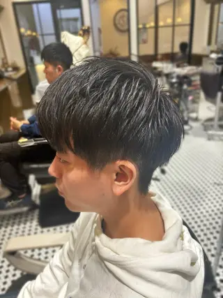 ミディアム メンズ レイヤーカット/艶髪 /パーマaikoのヘアスタイル