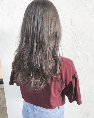 ロング カラー 髪質改善/ ツヤ髪カラー/高井のヘアスタイル