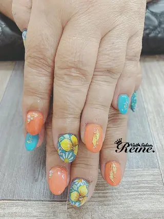 ネイル Nailsalon Reine所属・玉栄 伶奈のネイルデザイン