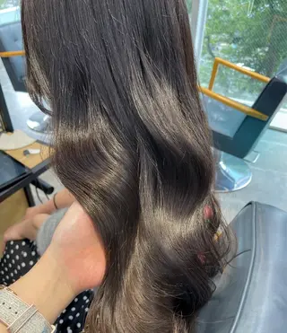 ロング カラー newi梅田🫧韓国 ヘア🫧sakiのヘアスタイル