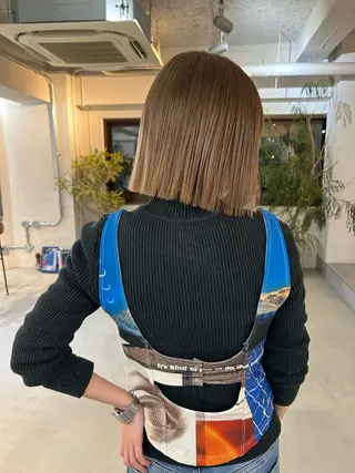 ショート FavyS所属・平田 りくのヘアスタイル