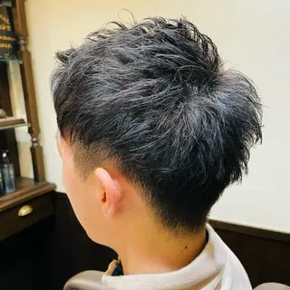 ショート メンズ premium barber表参道店所属・新田 梨乃のヘアスタイル