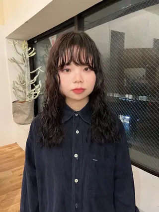 パーマ nolla所属・yoshihama sumireのヘアスタイル